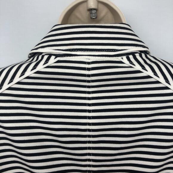 White House Black Market Stripe Moto Jacket - Picture 5 of 16